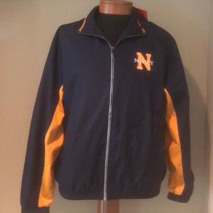 Navy Windbreaker